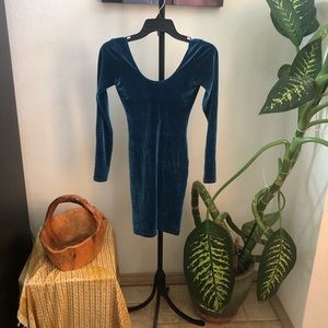 American Apparel Long-Sleeve Bodycon Mini Dress